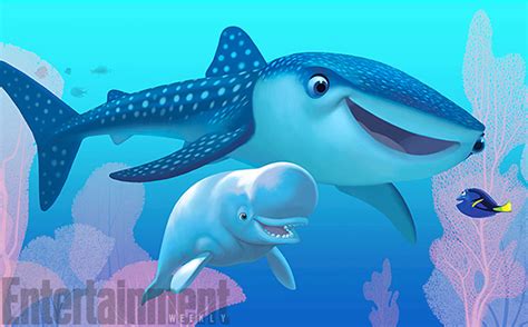 Meet Two New Whales From ‘Finding Dory’ in First Look Photo