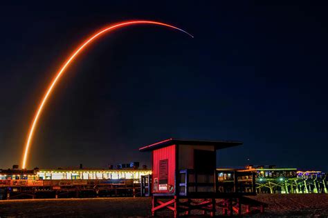 Rocket Launch from Cape Canaveral Photograph by Florida Fine Art ...