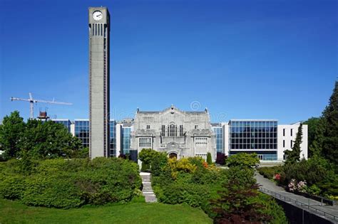 The Campus of the University of British Columbia (UBC) Editorial Stock Photo - Image of ...