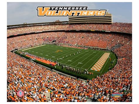 Tennessee Volunteers Stadium 8" x 10"