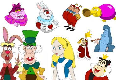 Alice In Wonderland Characters - Viewing Gallery