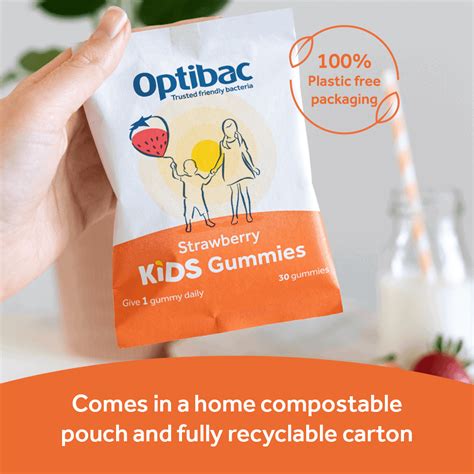 Optibac Probiotics | Kids Probiotic Gummies | 30 Gummies