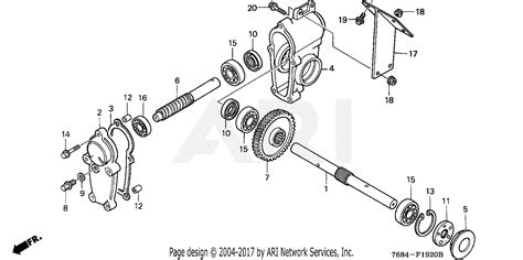 Honda Hs828 Snowblower Parts Diagram