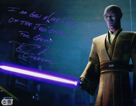 Terrence C. Carson as Mace Windu in Star Wars: The Clone Wars (SWAU) S ...