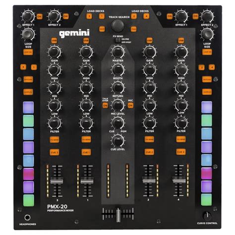 DISC Gemini PMX-20 DJ Mixer | Gear4music