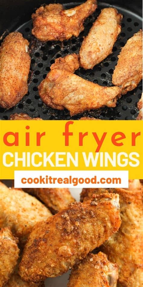 Air Fryer Crispy Chicken Wings - Cook it Real Good