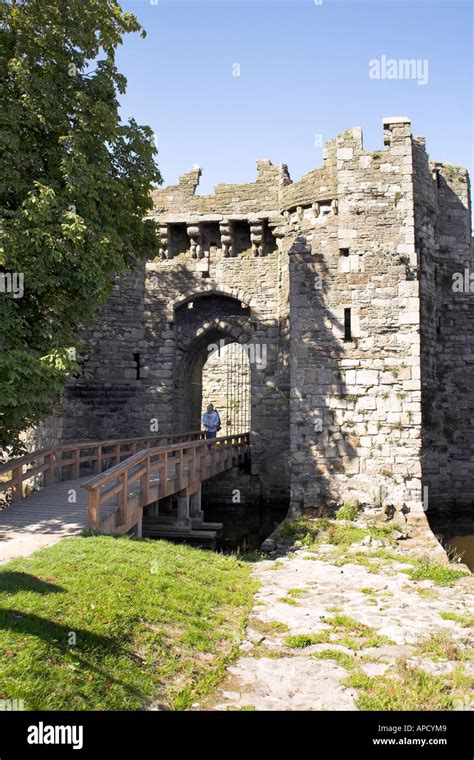 Beaumaris Castle Wales Stock Photo - Alamy