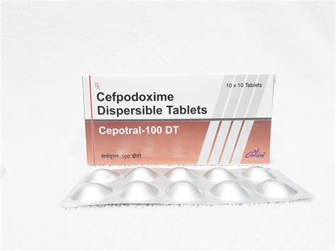 (CEPOTRAL 100 TAB) Cefpodoxime Dispersible Tablet | Orion Life Science