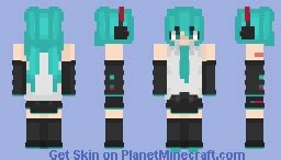 MIKU HATSUNE Minecraft Skin