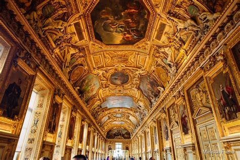 "Louvre Museum interior, Paris" by Melissa Fiene | Redbubble