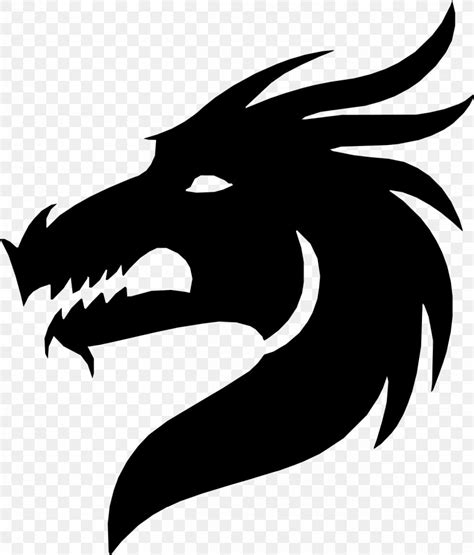 Vector Graphics Silhouette Dragon Clip Art, PNG, 1312x1539px, Silhouette, Blackandwhite, Dragon ...