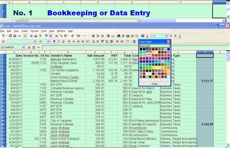 Free Excel Bookkeeping Templates — excelxo.com