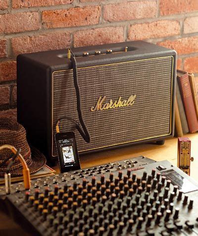 marshall iphone speaker | Marshall Hanwell Speaker-a pretty cool way to ...