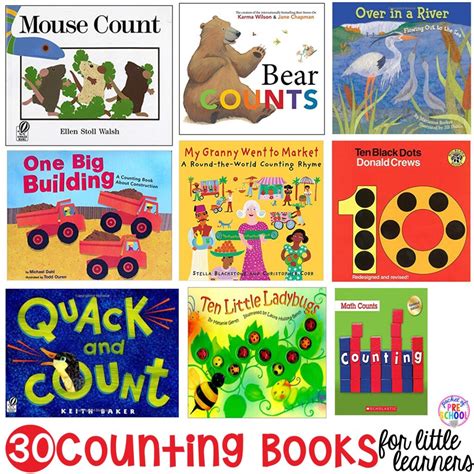 Counting Books for Little Learners - Pocket of Preschool