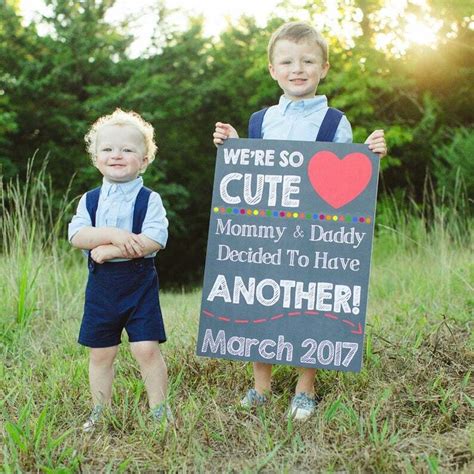 30+ Sibling Pregnancy Announcements - Embracing Chaos with Love