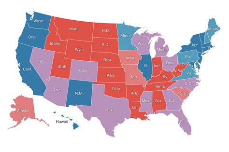 New poll shows how Trump-Clinton matchup is redrawing the electoral map ...