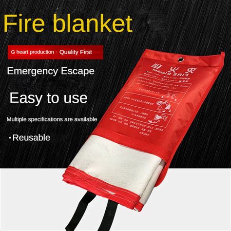 Fire blanket fireproof retardant Best safety resistant blanket for home ...