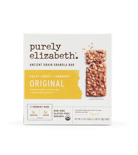 Purely Elizabeth Granola Bars | Baking with coconut oil, Ancient grains, Granola bars