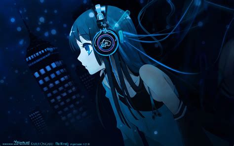 Anime Girl Headphone Wallpapers - Wallpaper Cave