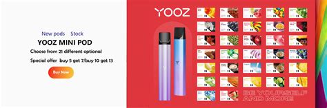 YOOZ.UK - Top-Quality Vape Pods & E-Cigarettes for Discerning UK Vapers