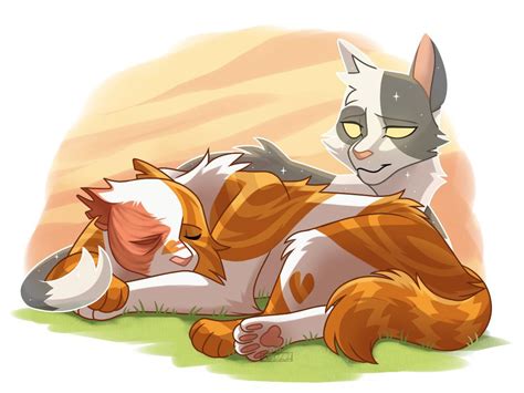 The Guardian (Brightheart & Swiftpaw) - Art by me : WarriorCats