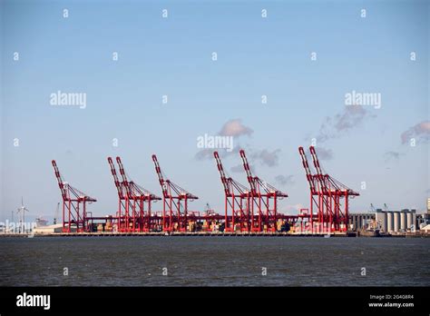 Port of Liverpool Stock Photo - Alamy