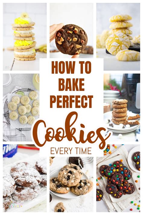 Cookie Baking Tips With Cheat Sheet- Eazy Peazy Desserts