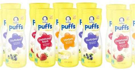 Amazon Prime: Gerber Graduates Puffs Snacks 6-Pack Just $7.87 Shipped (Only $1.31 Each)