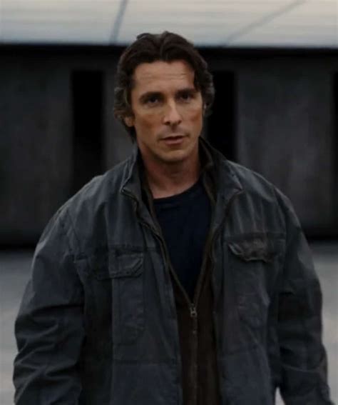 Christian Bale Batman The Dark Knight Rises Jacket