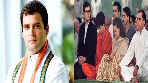 Rahul Gandhi Family Photos with Father, Mother, Grandmother, Sister ...