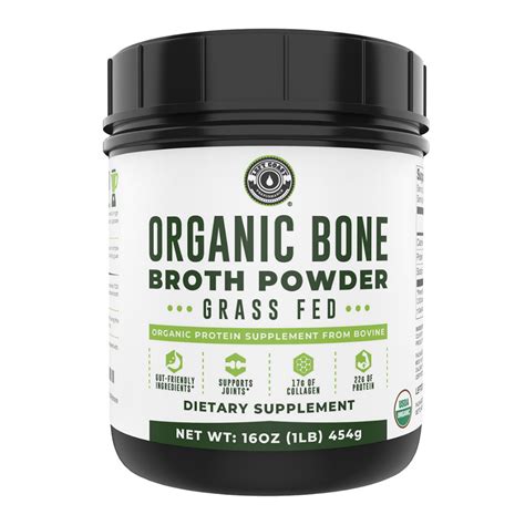 Organic Bone Broth Protein Powder – Left Coast Performance