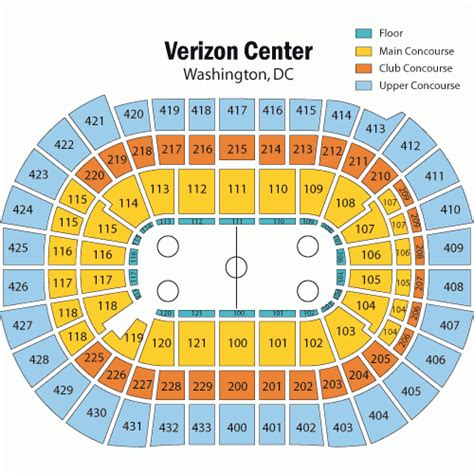 Capital One Arena Seating Chart Capitals - Arena Seating Chart