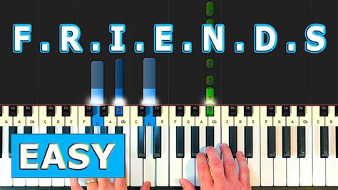 FRIENDS THEME - EASY Piano Tutorial - YouTube