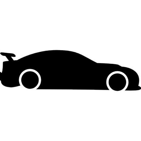 Sports Car Silhouette Vector at GetDrawings | Free download