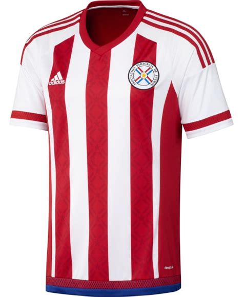 New Paraguay Copa America Jersey 2015- Adidas Albirroja Home Kit 15/16 | Football Kit News