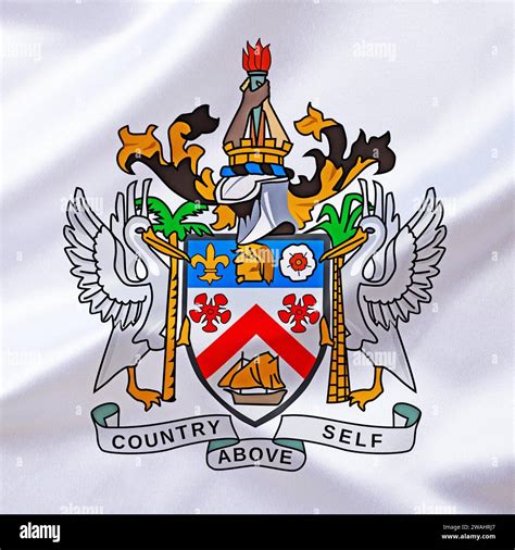 Coat of arms of saint kitts and nevis hi-res stock photography and images - Alamy