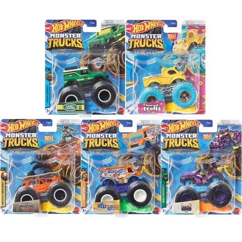 Hot Wheels Monster Truck Monster Mover Bundle Costco, 43% OFF