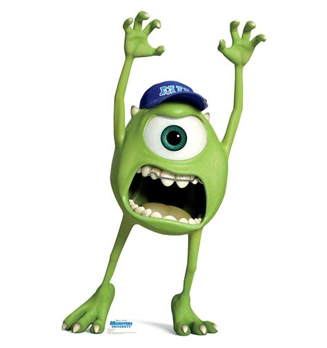 Mike Wazowski Monsters University! | Monster university, Advanced graphics, Disney monsters