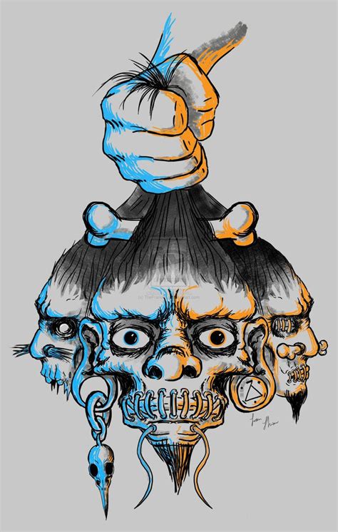 Shrunken Heads by TheFranology on deviantART | Voodoo art, Tiki art ...