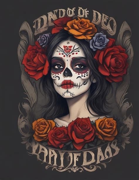 Premium AI Image | day of the dead tattoos