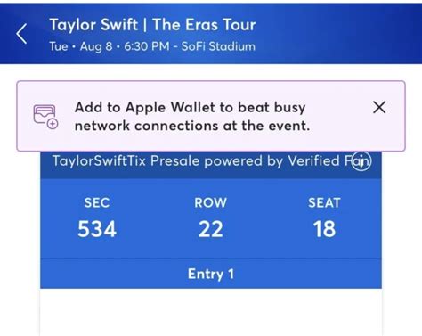 TAYLOR SWIFT CONCERT ticket 2023 $1,200.00 - PicClick