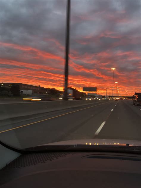 Early morning drive to Toronto. City Aesthetic, Travel Aesthetic, Sunset Pictures, Cool Pictures ...