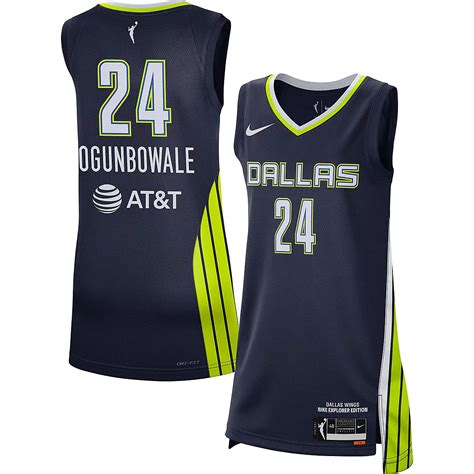 Nike Arike Ogunbowale Dallas Wings 2021 Explorer Edition Victory Player Jersey | Academy