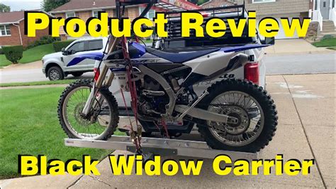 Black Widow Motorcycle Carrier AMC-400L | Hitch Carrier | 400 lb - YouTube