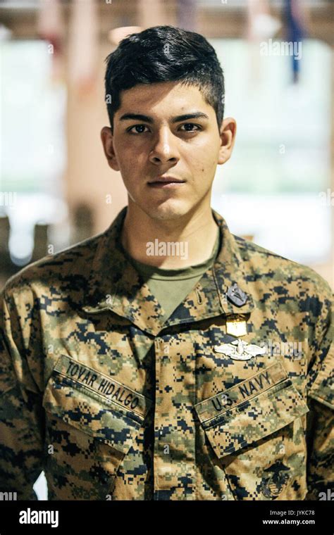 U.S. Navy Corpsman Petty Officer 3rd Class Daniel Tovar with 2nd Stock Photo, Royalty Free Image ...