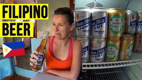 Foreigner Reacts To Beers From The Philippines - YouTube