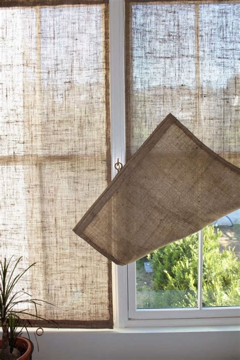 The Shingled House DIY: Easy Burlap Shades (for Less Than $20 Each ...