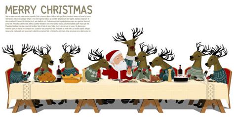 Best Christmas Dinner Illustrations, Royalty-Free Vector Graphics & Clip Art - iStock