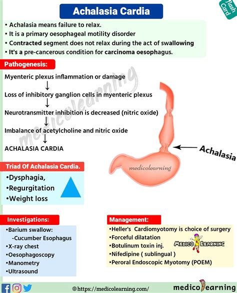 Achalasia Cardia – MedicoLearning