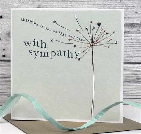 Handmade Sympathy Card